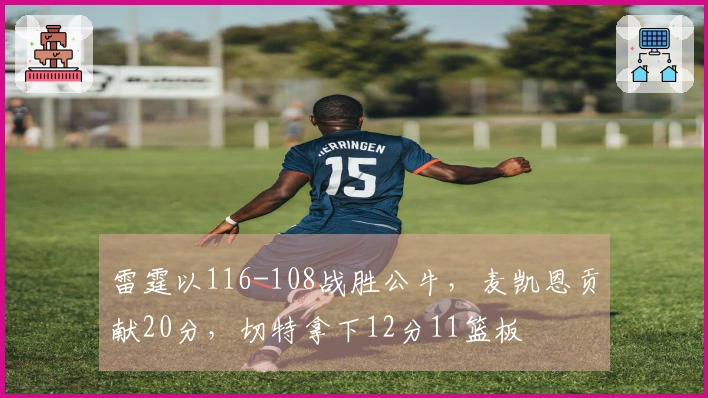雷霆以116-108战胜公牛，麦凯恩贡献20分，切特拿下12分11篮板