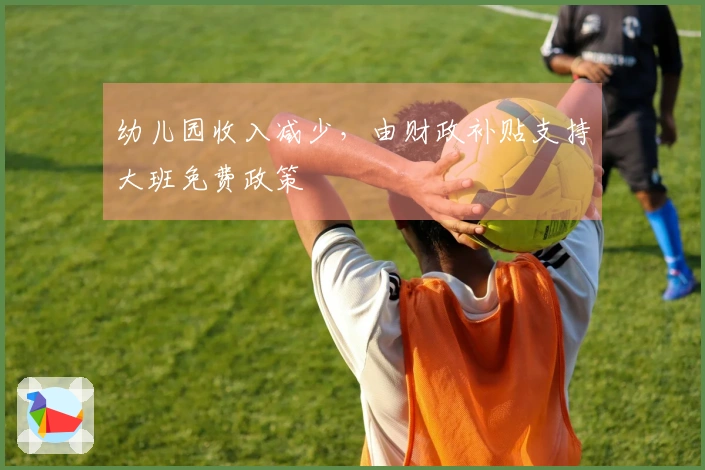 幼儿园收入减少，由财政补贴支持大班免费政策